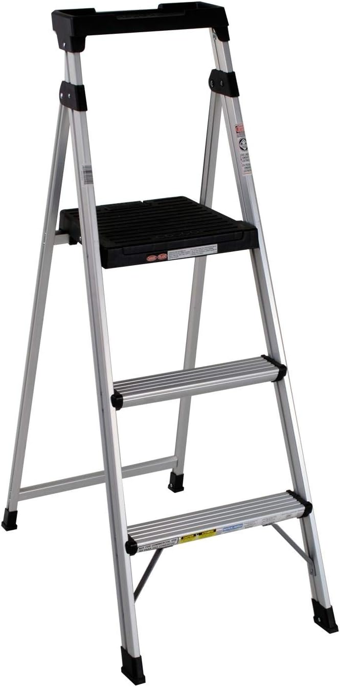 Cosco Three Step 5' Lite Solutions Folding Step Ladder
