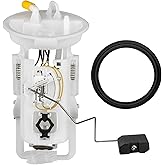 Vurkcy Electric Fuel Pump Module Assembly Compatible with 1999-2006 BMW E46 Series 323i 323Ci 325i 325xi 325Ci 328i 328Ci 330i 330Ci 330xi, L6 2.5L/ 2.8L/ 3.0L, Replace E8416M, FG0415