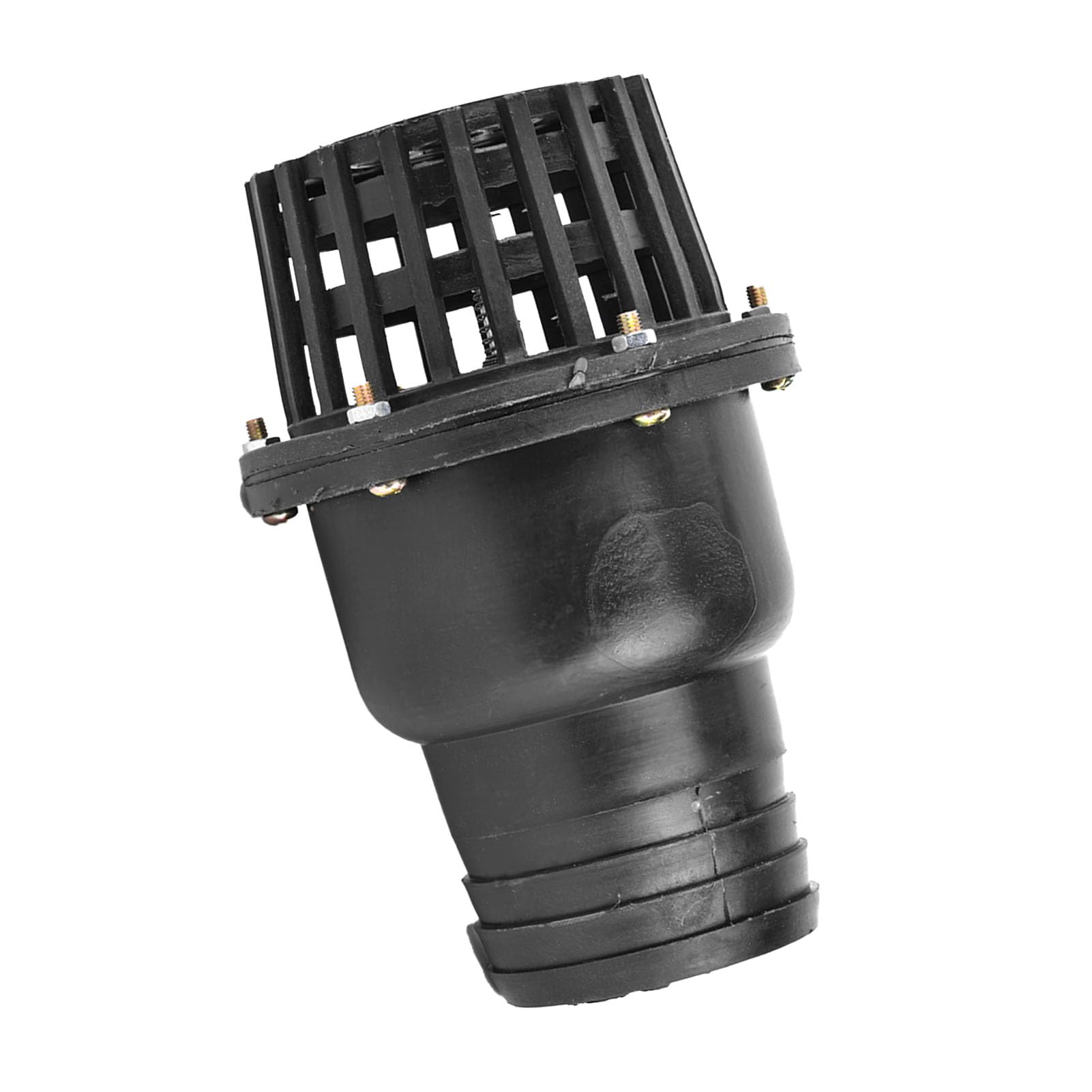 Foot Valve,Black PVC Low Pressure Flat Check Valve, Accessories for Fluid Machine(3in), Various Other Pumps and Accessories