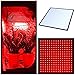 Yescom 225 Red SMD LEDs Grow Light Ultrathin Panel Hydroponics Indoor Plant Veg Flower Lamp for Growing Room Tent