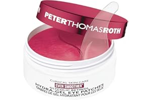 Peter Thomas Roth | Even Smoother™ Glycolic Retinol Hydra-Gel Eye Patches, Under-Eye Patches With Glycolic Acid and Retinol, Treats Tiny Bumps, Texture, Fine Lines and Wrinkles Under the Eye Area
