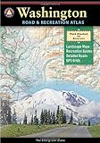 Front cover for the book Washington Road & Recreation Atlas by Benchmark Maps