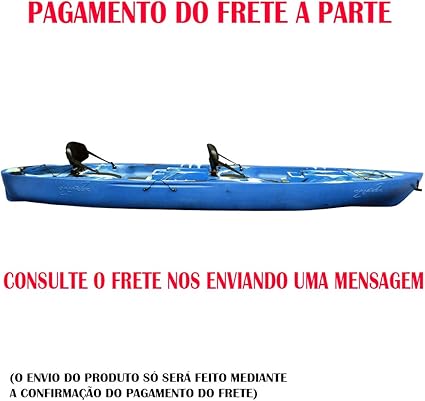 Caiaque Caiaker Foca 2 Pessoas Com 1 Par De Remos Caiaque Duplo New Foca Standart Caiaker Amazon Com Br Esportes E Aventura