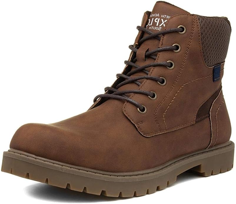 SPROX Mens Light Brown Lace Up Boot Amazon.co.uk Shoes & Bags