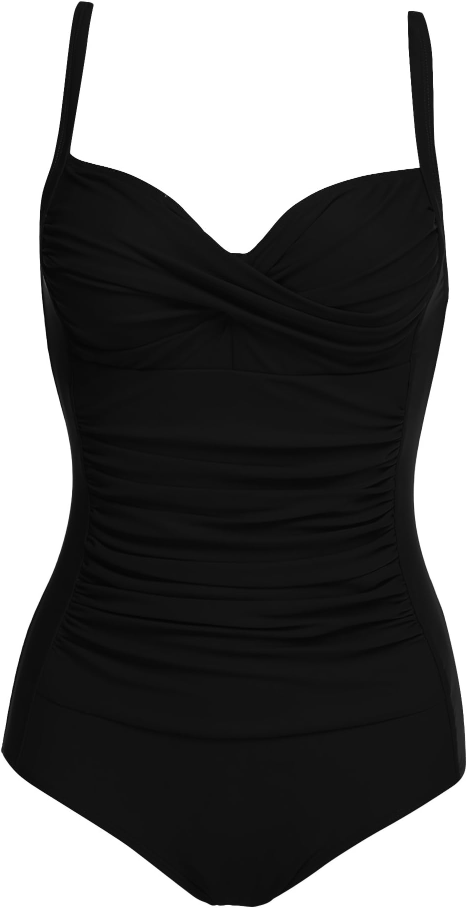 luxilooks One Piece Swimsuit Women Tummy Control Monokini Swimwear Sexy V-Neck Bathing Suits S-XXL