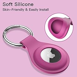 JETech Silicone Case for AirTag 2021 with