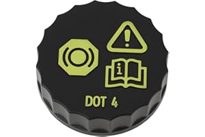 The Lord of the Tools Car Brake Fluid Reservoir Cap Replacement 5Q0611349B 6M512162AA Compatible with Audi