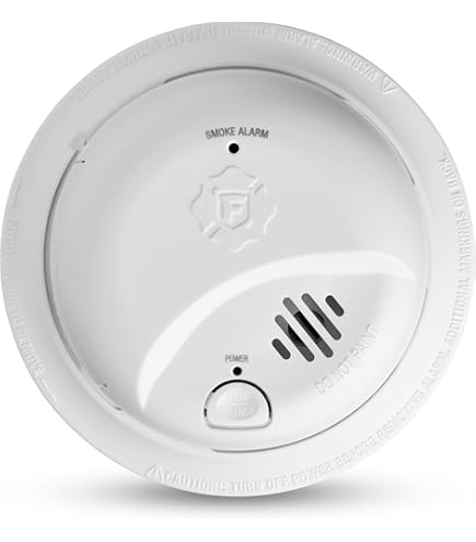 First Alert 10 Year Slim Battery-Powered Photoelectric Smoke
