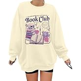 ALLTB Book Sweatshirts Women It&rsquo;s a Good Day to Read Book Graphic Shirt Bookish Teacher Reading Pullover Long Sleeve Top