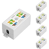 Iwillink 5-Pack Ethernet Junction Box,Cat6 Junction Box, Punch Down Type