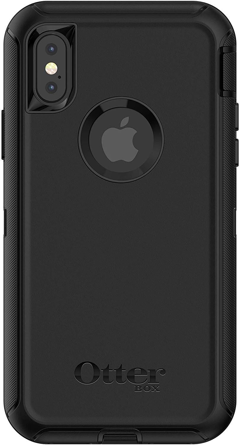 OtterBox Defender Series Case for iPhone X & iPhone Xs (ONLY), Case Only - Bulk Packaging - Black