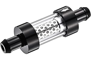 GJYSYP 5/8 in. Inline Coolant Filter Universal Filter and Inspection System Stainless Steel Screen For Pipe Bore 0.62 in.