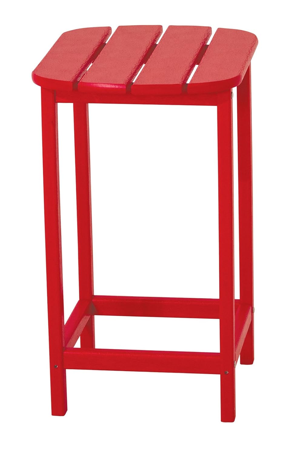 Best resin red side table