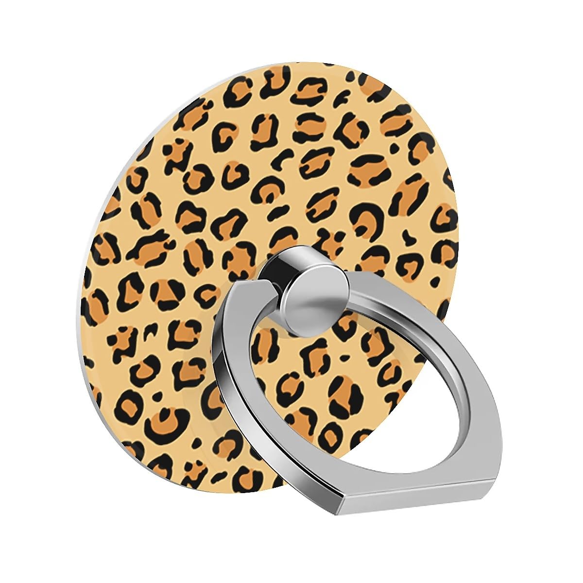 Photo 1 of Goodsprout Phone Ring for iPhone Grip Leopard Art Pattern Holder Kickstand for Cell Phone Tablet Case Accessories Finger Ring Stand