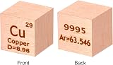 PATIKIL Copper Cube 10mm Cu High Density Element Cube 99.95% Physics Lab view 3