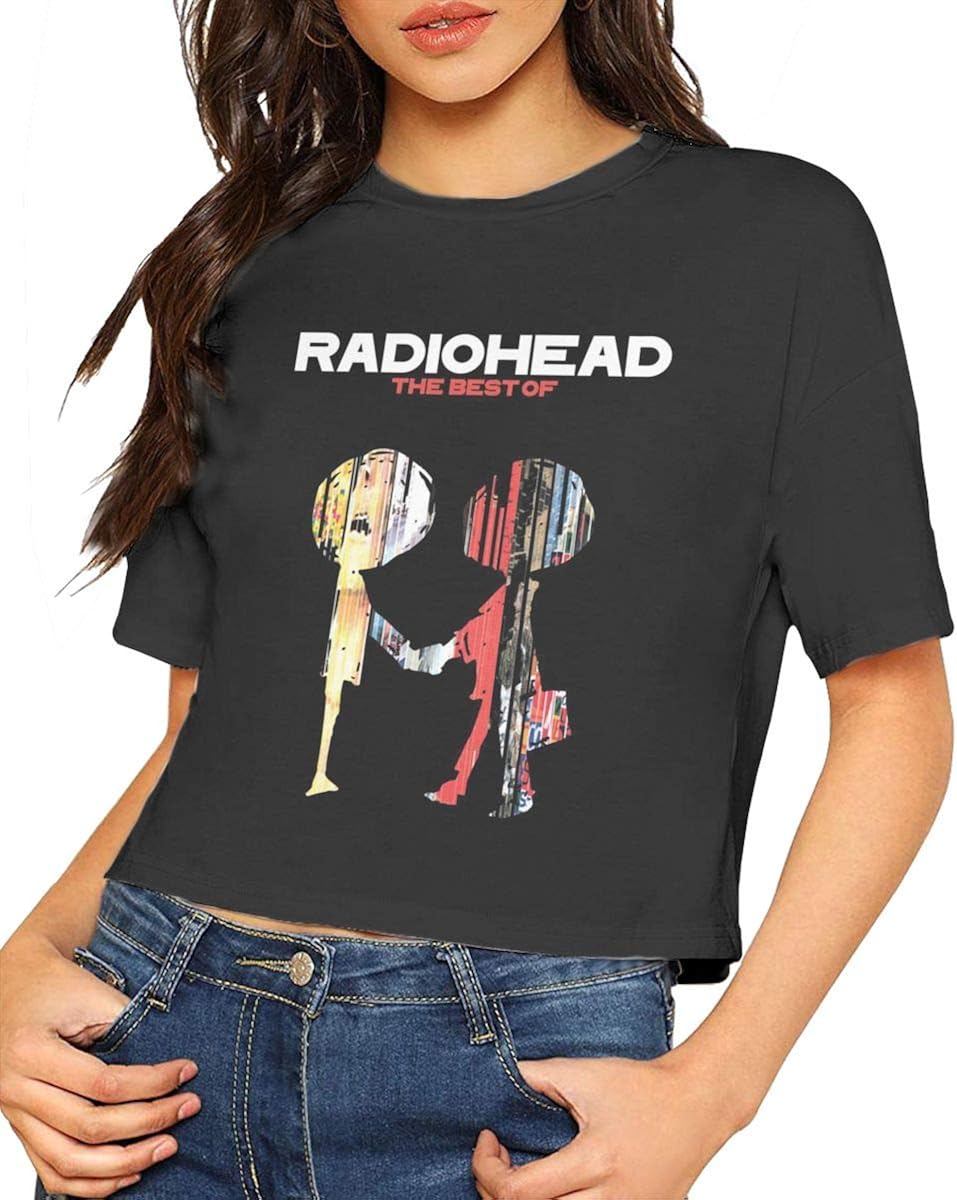 radiohead crop top