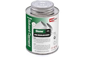 Rectorseal 55902 1/2 Pint 404L Regular Body Low Voc PVC Solvent Cement