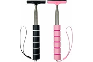 Sweetfamily 2 PCS Side Mirror Squeegee, Portable Rearview Wiper Telescopic Auto Cleaner 98cm Long Handle Mini With Lanyard fo