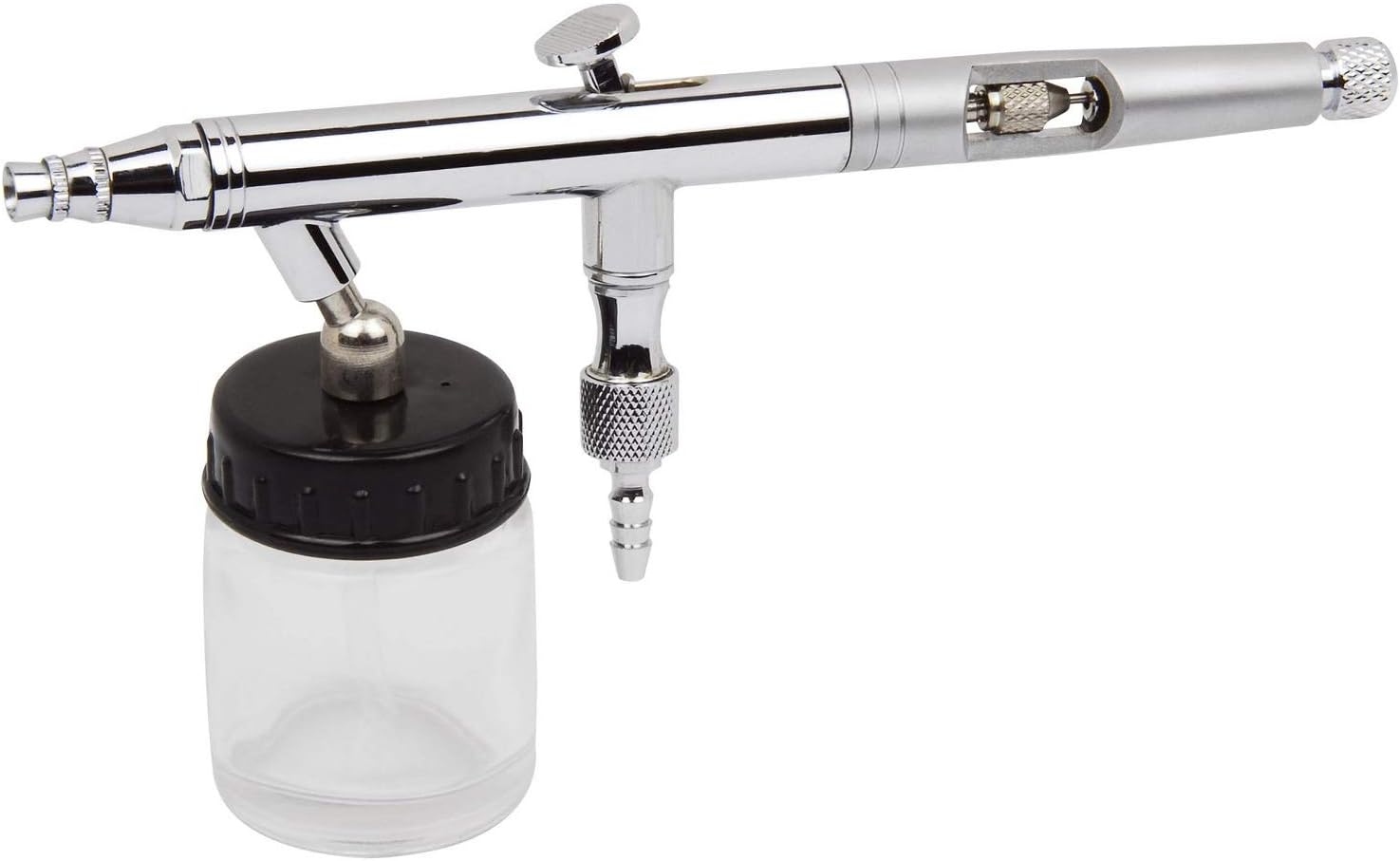Airbrush gun set Fengda BD-182K with 0,3-0,5-0,8 mm nozzle, silver - Image 3