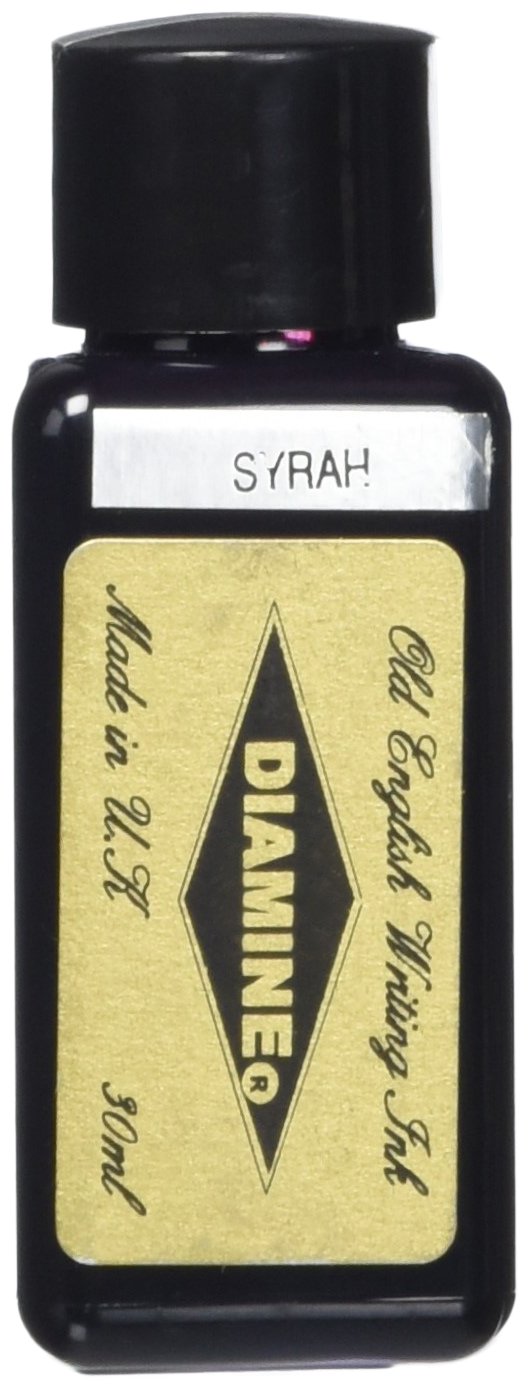 Diamine 30ml Syrah fountain pen ink bottle