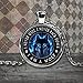 Gee, I Love Wolves “I am Wolf” Native American Spirit Wolf Head Pendant Necklace - Inspirational Gift for Men and Women