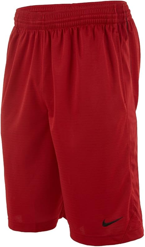 black and red nike shorts