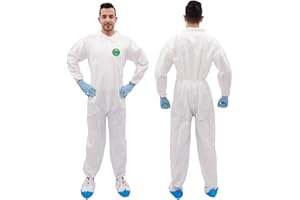 RAYGARD 2 Pack of Heavy Duty Full Body Painters Suit for Men & Women Without Hood