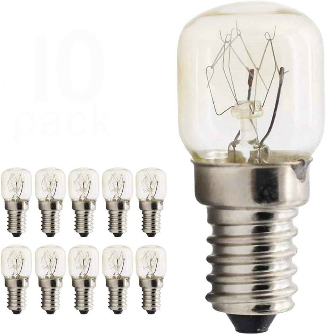 E14 Small Edison Screw Base, Oven Light Bulbs up to 300 Degrees