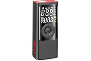 BDO Tire Inflator - Portable Air Compressor, Upgrade 2.5X Faster 150PSI Cordless Tire Inflator, Tire Air Pump with Dual LCD Display, Auto-Shutoff, Air Compressor for Car, Motorcycle, Bike, Ball
