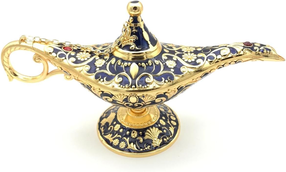Thyggzjbs Perfect Festival Gift Legend Aladdin Magic Genie Lamps Incense Burners