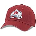 AMERICAN NEEDLE Unisex Blue Line NHL National Hockey League Team Baseball Hat Adjustable Buckle Strap Dad Cap
