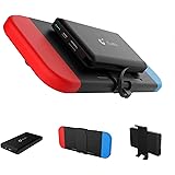 Portable Power Bank Compatible for Nintendo Switch, 10000mAh 5V/3A Flash Rechargeable Extended Battery Backup Charger Case fo