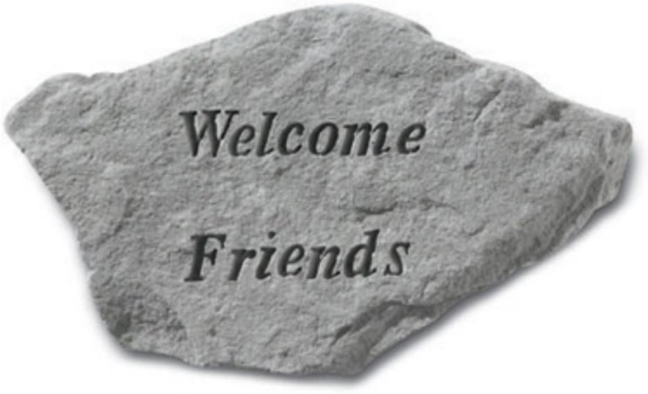 Welcome amigos Accent Rock: Amazon.es: Jardín