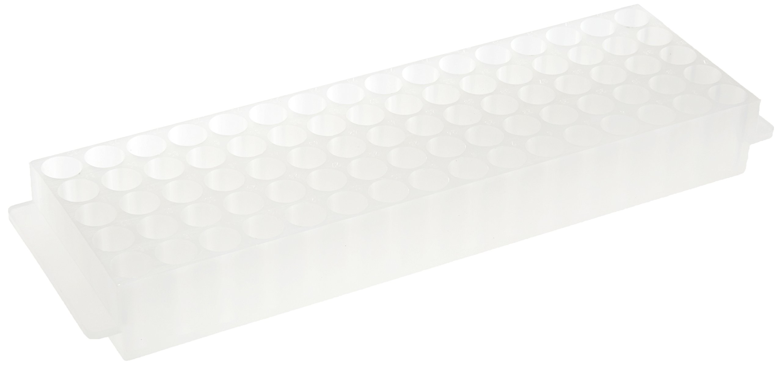 Neolab 2 2566 Top Rack Stand for 80 Reaction Pots 1.5 ml Polypropylene Transparent
