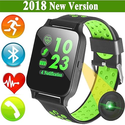 Amazon.com: FidgetFidget Smart Watch Bluetooth Smartwatch ...