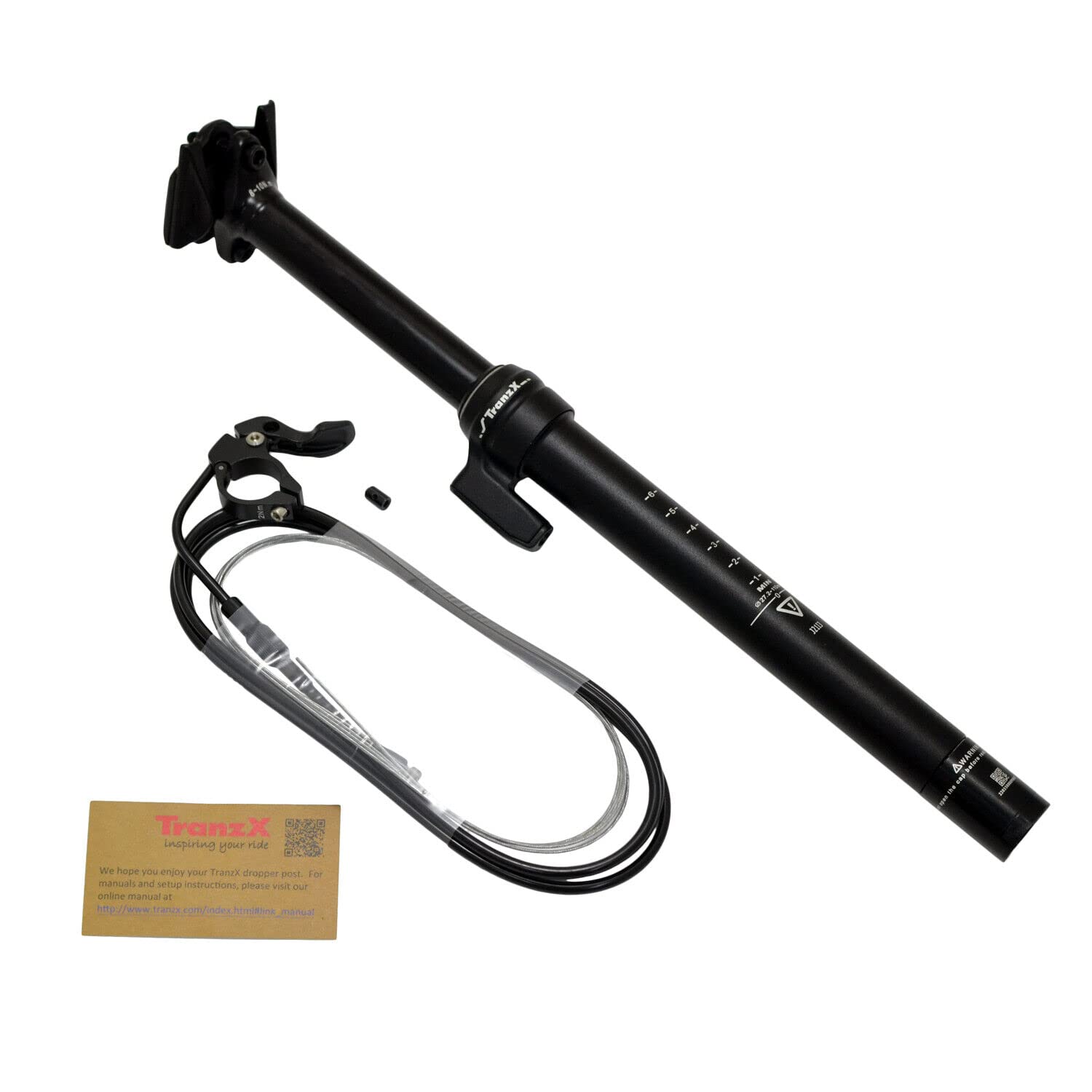 TranzX YSP36 Remote External Dropper Post 27.2X395mm Travel 110mm, TX2592