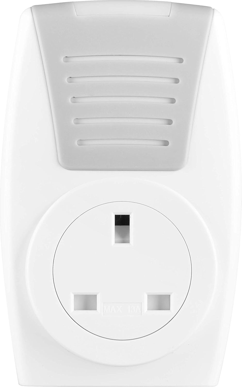 Masterplug Wireless Plug in DoorBell with IP44 Rated Push Button, Battery Operated, BDCPT100-MP, White - Image 5