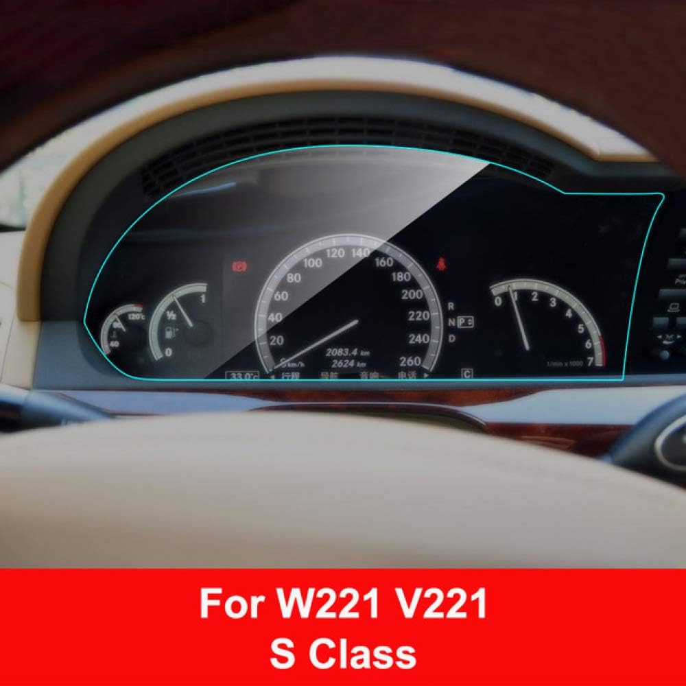 FANGPAN Car Instrument Panel Screen Protector Film,For Mercedes W204 W205 W246 W176 X253 W117 W166 W164 A B C E S Class GLA GLC GLE CLA
