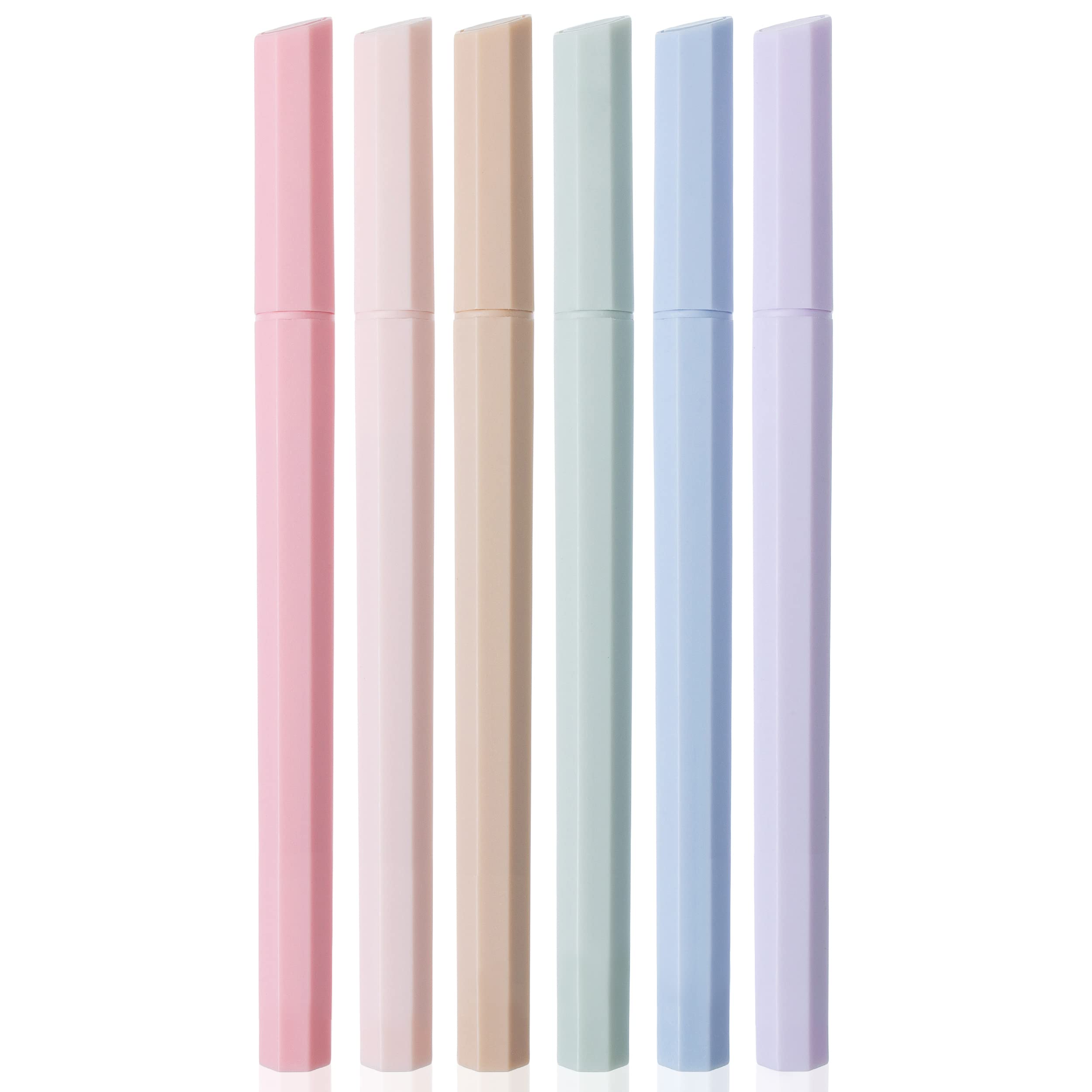 Photo 1 of Mr. Pen- Aesthetic Highlighters, 6 Pack, Muted Pastel Color, Chisel Tip, No Bleed Bible Highlighter, Assorted Colors, School Supplies