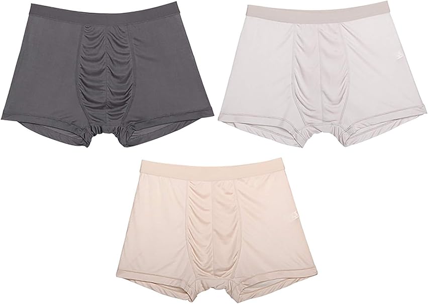 LilySilk 100 Real Silk Men's Underwear for Men Boxer Brief Ultra Soft