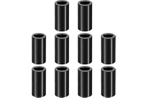 PATIKIL M8 Aluminum Spacers, 10 Pcs Metal Spacer Aluminum M8 x 1/2" OD x 1-5/16" L Aluminum Spacer Screw Standoff Round for 5