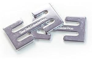 SEAT BELT EXTENDER PROS Seatbelt Locking Clip 2-Pack