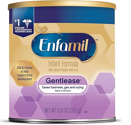 Amazon Com Enfamil Gentlease Sensitive Baby Formula Gentle Milk