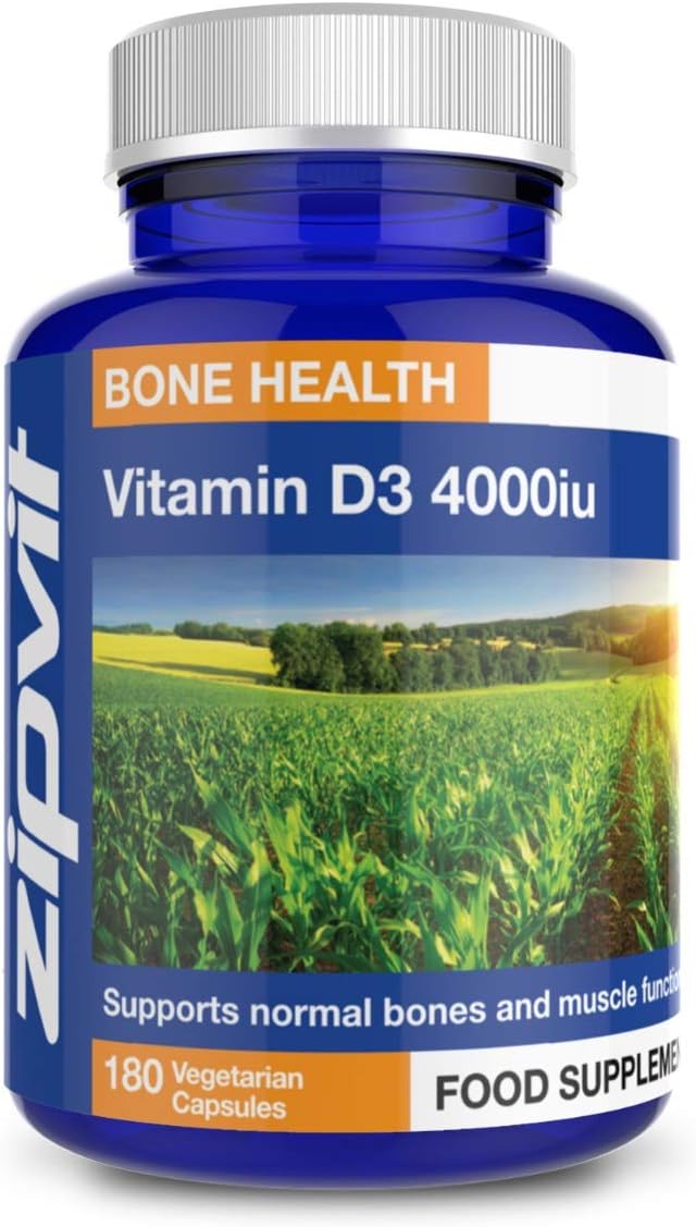 Zipvit Vitamin D3 4000IU Softgels, High Strength Vitamin D Supplement, Immune Support, 6 Months Supply - Image 3