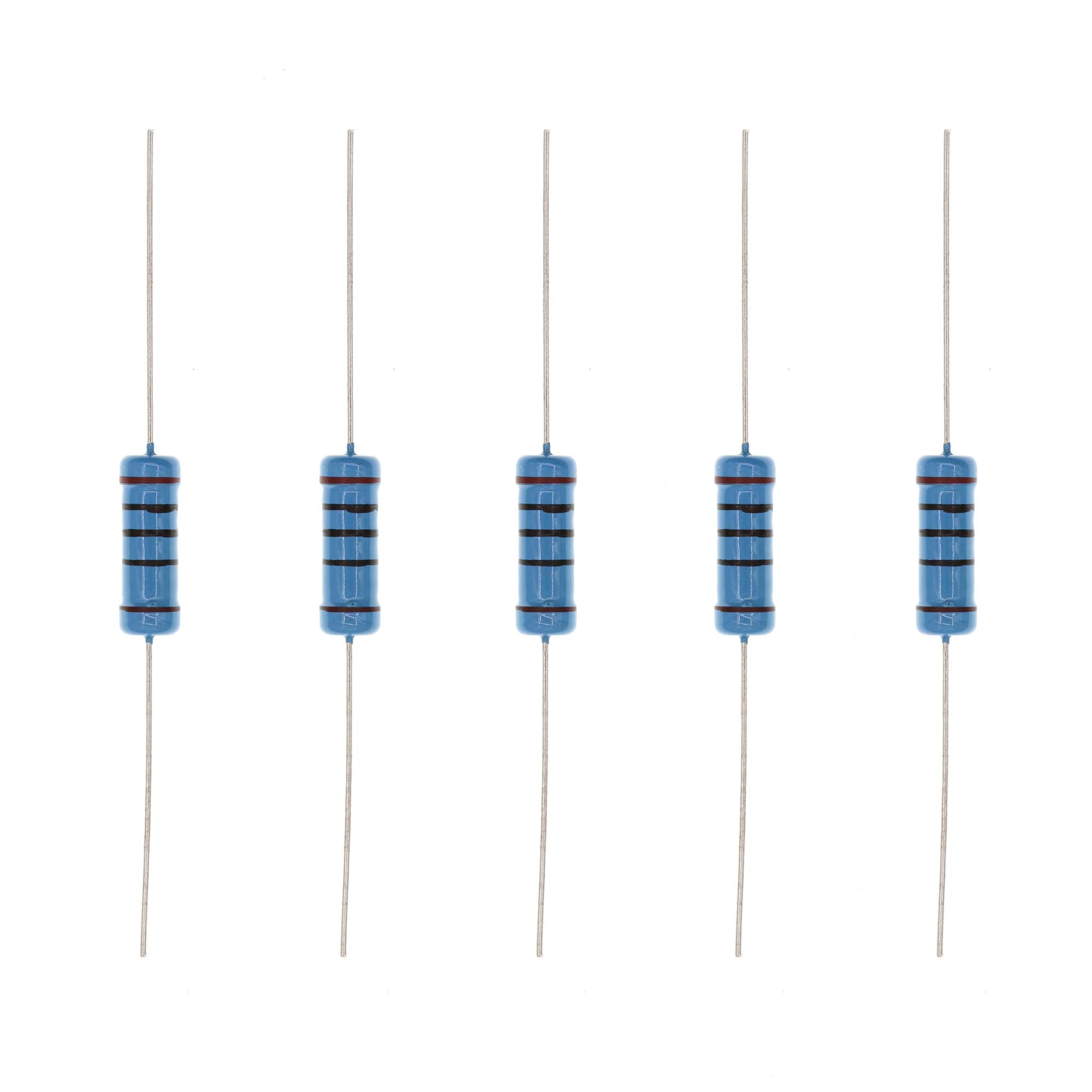 HUABAN 20PCS 3W 3 Watts 200R 200 Ohm 1% Metal Film Resistor