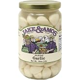 Pickled Garlic - J&amp;A - Two 16oz Jars - Packed Fresh