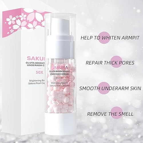 is sublingual glutathione effective GMEELAN Sakura Brightening Underarm Cream (30gm) – Da Beauty Fashion NZ