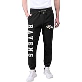 Ultra Game Adults NFL Official Active Super Soft Fleece Game Day Jogger Sweatpants