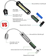 IMAGE 2 Pack BBQ Grill Lights Magnetic 360° Adjustable Side Lamp Outdoor Camping view 5