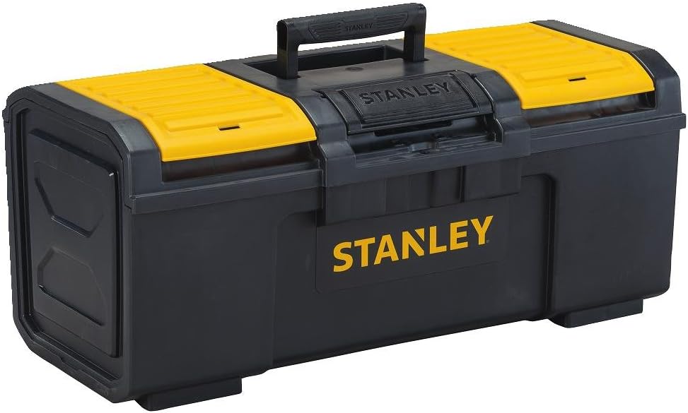 STANLEY Tool Box, One Latch Toolbox, 24-Inch (STST24410) - Tool Box - 